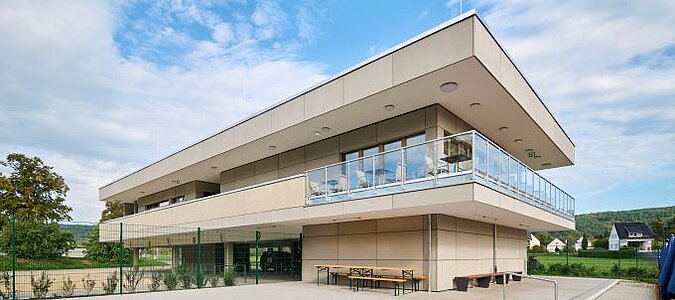 Fassade Tennisclub Bad Bodendorf