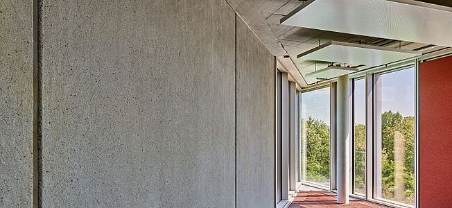 Innenansicht Innovation Greenhouse in Bonn