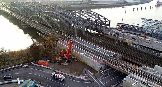 Hering-Bahnsteige in Hamburg-Elbbrücken