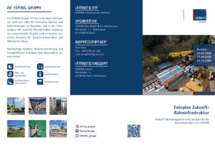 Flyer Fahrplan Zukunft