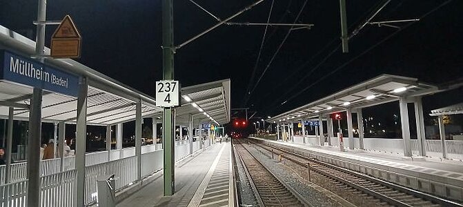 Bahnsteigdächer Bodenheim