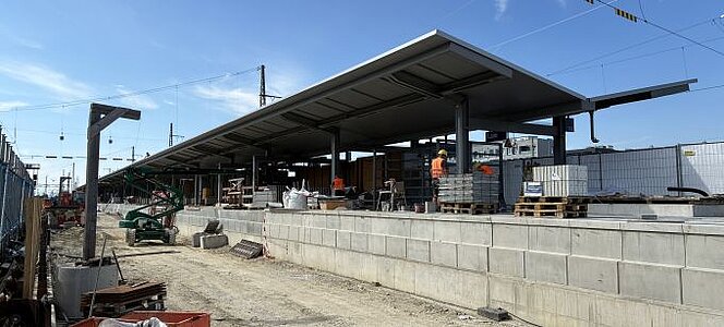Bahnsteigdach von HERING