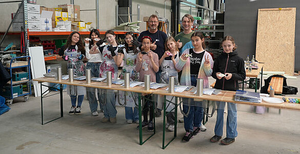 Mädchengruppe beim Girls Day 2026