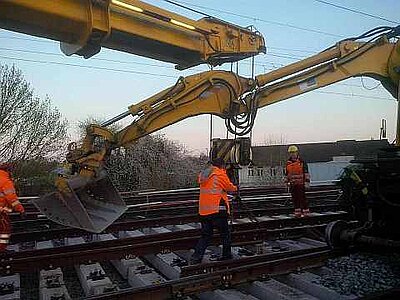 Weichen- und Gleiserneuerung in Herford Weichen- und Gleiserneuerung in Herford