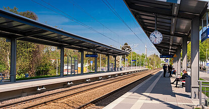 Bahnsteigneubau