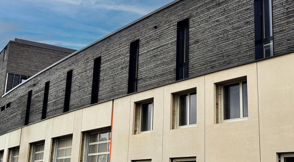 Fassade Feuerwehrgerätehaus