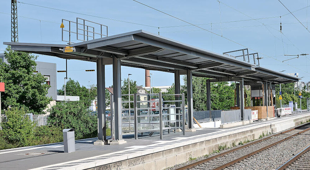 Bahnsteigdach Typ Evolution in Sinzig