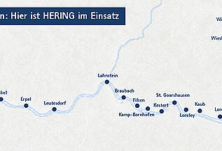 HERING beteiligt sich mit Bahnbau, Systembahnsteigen, Bahnsteigdächern und Gründungsarbeiten an 20 Baustellen der Korridorsanierung Rechter Rhein.