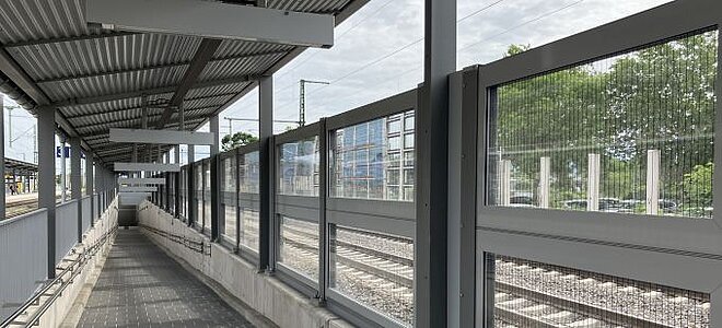 Bahnsteigdächer Bodenheim
