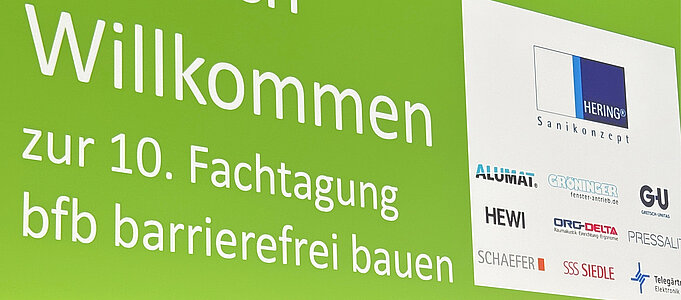 Willkommen zur 10. Fachtagung bfb barrierefrei bauen