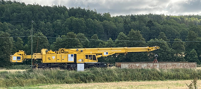 Kran KRC 1200 totale 