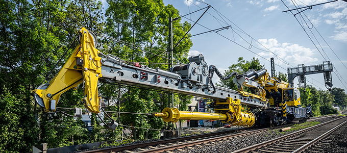 Zulassung für den Gleisgründungszug in der Schweiz