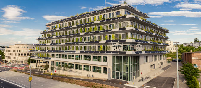 Architekturbetonfassade für das Lothar-Späth-Carré in Bietigheim