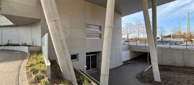 Architekturbetonfassade für das Lothar-Späth-Carré in Bietigheim