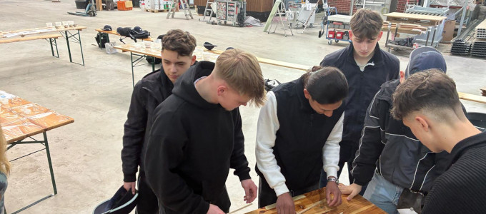 Praxisklasse aus Burbach zu Besuch