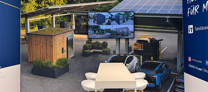 HERING Messestand auf der Power2Drive 2026