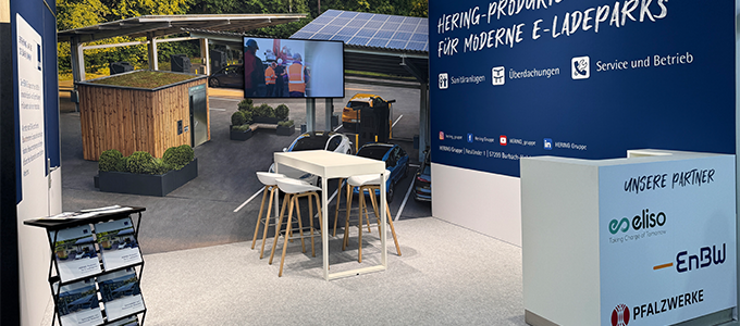 HERING Messestand auf der Power2Drive 2026