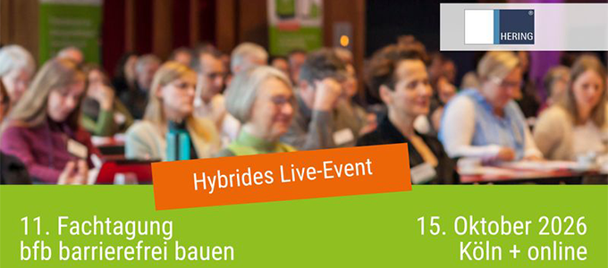 11. Fachtagung für barrierefreies Bauen