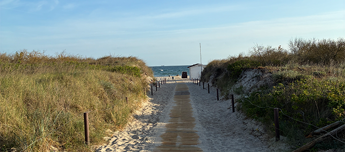 Strandkulisse Ostsee 